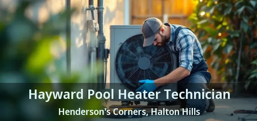 Hayward Pool Heater Technician Henderson's Corners, Halton Hills - ON Hayward Pool Heater Technician Henderson's Corners, Halton Hills - ON